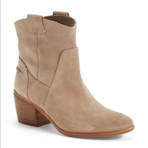 Taupe Vince Camuto bootie